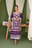 2 pcs chamki dhanak royal purle suit