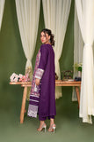 2 pcs chamki dhanak royal purle suit